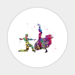 Flamenco Dancers Magnet